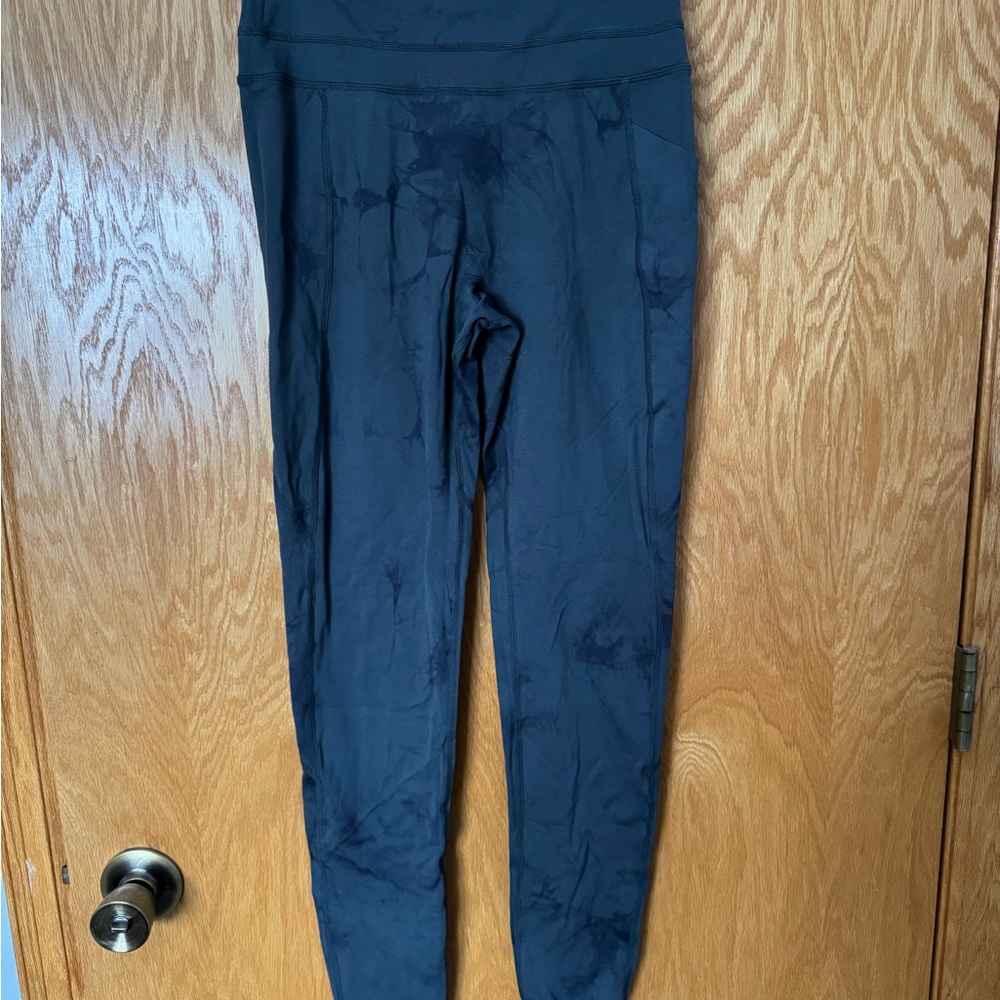 Alphalete Black Tie-Dye Leggings